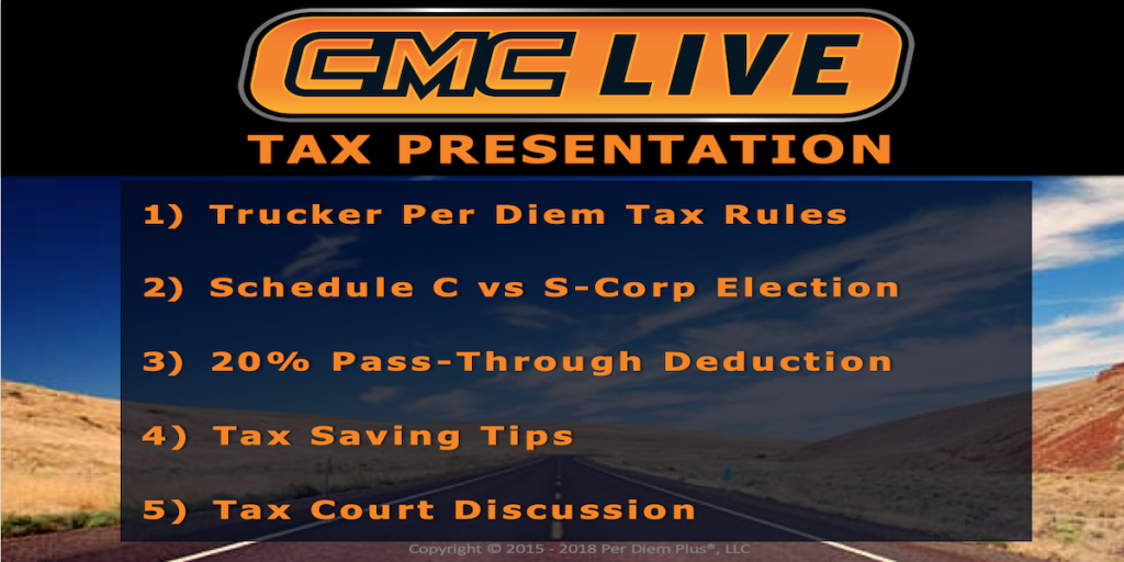 2018 CMC live presentation